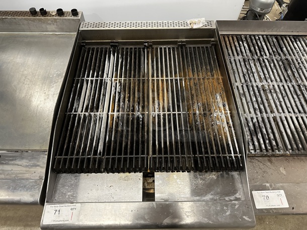 Venancio R24CT-24C Stainless Steel Commercial Countertop Natural Gas Powered Charbroiler. - Image 2 of 4