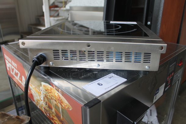 LIKE NEW! 2018 Avantco IC 3500 Stainless Steel Commercial Countertop Electric Powered Single Burner Induction Range. 208 Volts, 1 Phase. Unit Has Only Been Used a Few Times! Tested and Working! - Image 6 of 6