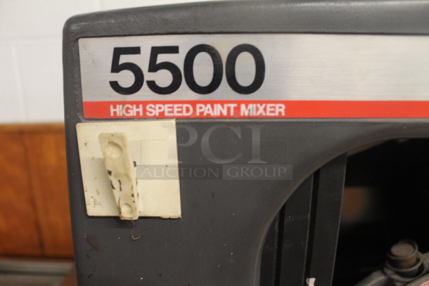 Red Devil 5500-C4 Gray Metal High Speed Paint Mixer and Table. 115 Volts, 1 Phase. - Image 5 of 6