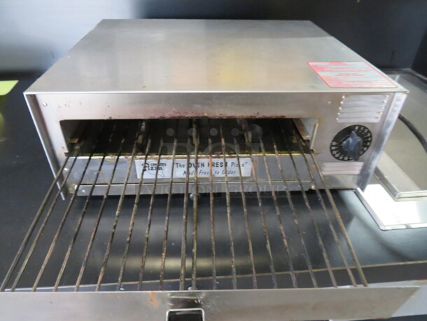 One Wisco Pizza Oven. Model# 412-4. 120 Volt. 1720 Watt. 18X15X7.5 - Image 2 of 2