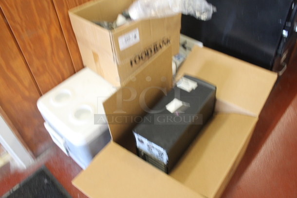 ALL ONE MONEY! Lot of 4 Boxes of Various Items Including HP Computer Tower - Image 2 of 3