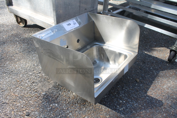 Commercial Stainless Steel Wall  Mounted Hand Sink - Image 2 of 3