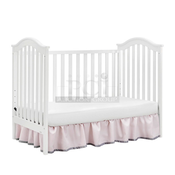 Baby Relax Adelyn 2-in-1 Convertible Crib, White. 54.25in W x 31.5in D x 41.63in H - Image 7 of 12
