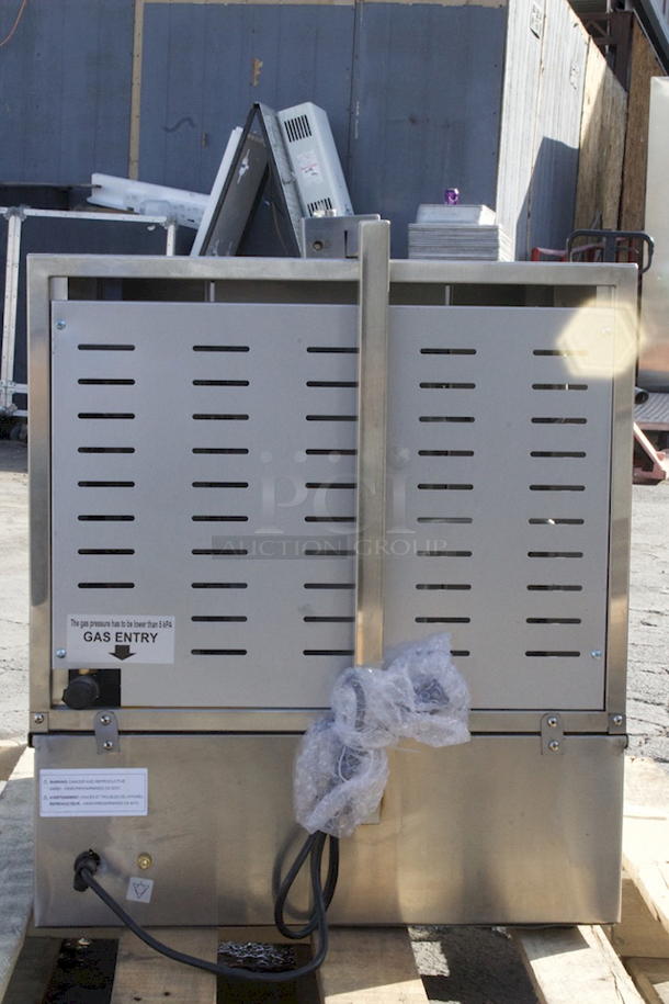 BRAND NEW SCRATCH & DENT! Avantco VB202 Gas Vertical Broiler - 45 lb. Capacity, 19,000 BTU - Image 4 of 7