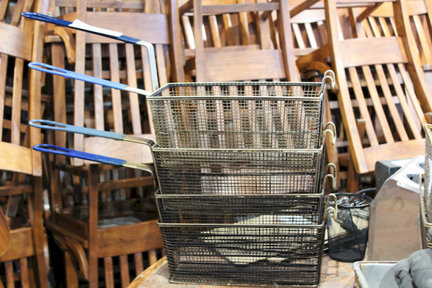Lot of 3 Fryer Baskets. 
13-3/8x6-1/2x5-7/8
4x Your Bid - Image 3 of 4
