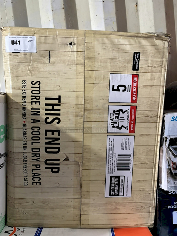 JUST IN TIME FOR SPRING!! Expert Grill Heavy Duty 24-inch Charcoal Grill, Black, Unassembled.  44.88 x 26.38 x 42.32 Inches - Image 6 of 6