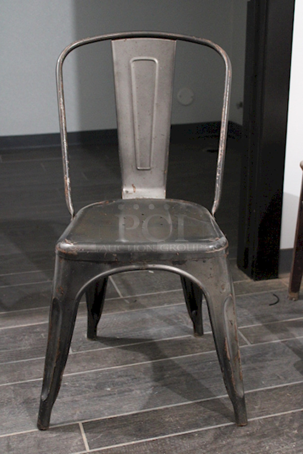 FDW Restaurant Dining Chairs, Indoor/Outdoor, Metal, 18 Inch Seat Height. 4x Your Bid - Image 1 of 6