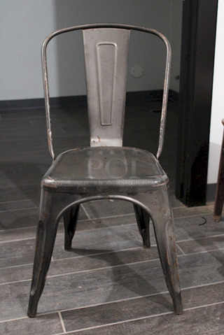 FDW Restaurant Dining Chairs, Indoor/Outdoor, Metal, 18 Inch Seat Height. 4x Your Bid