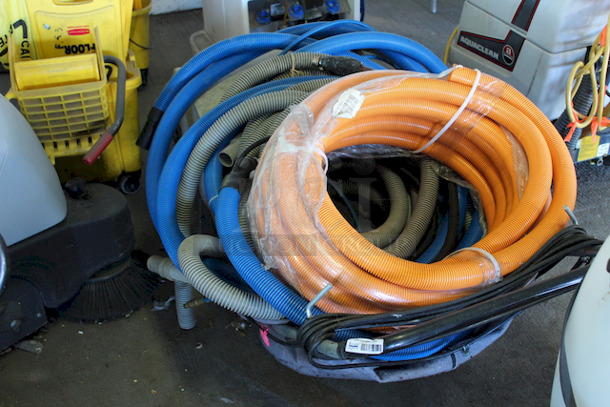 Lot of (3) Hoses, Various Colors and Sizes. 3x Your Bid. 