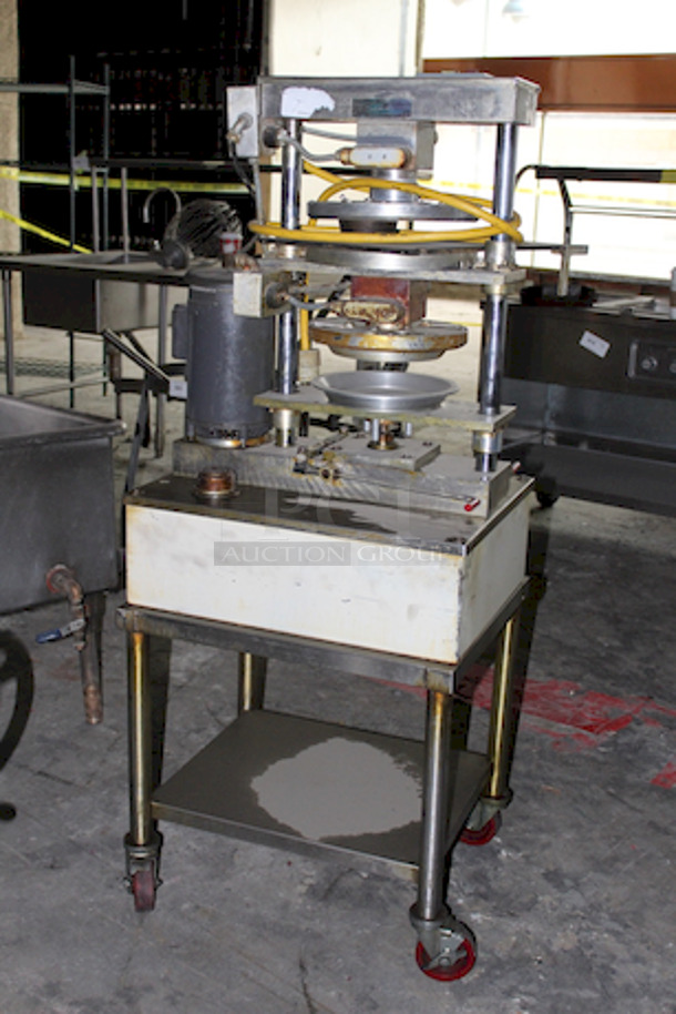 NICE! Double Pie Press On Commercial Casters, Includes Pie Forms. - Image 6 of 8