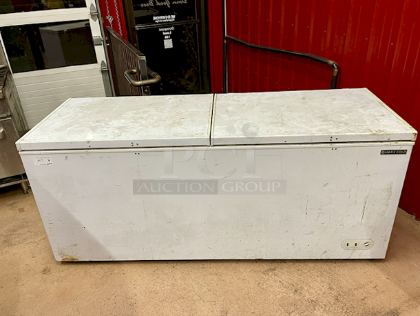 NICE! Maxx Cold Extra Large Chest Freezer with Split Top, 6ft. Tested. Works Great!! - Image 1 of 2