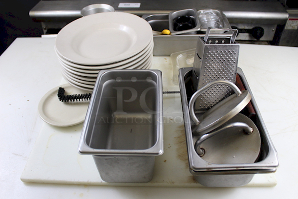 All-4-ONE!! Cutting Board, Pans, Weights, Plates & More - Image 2 of 5