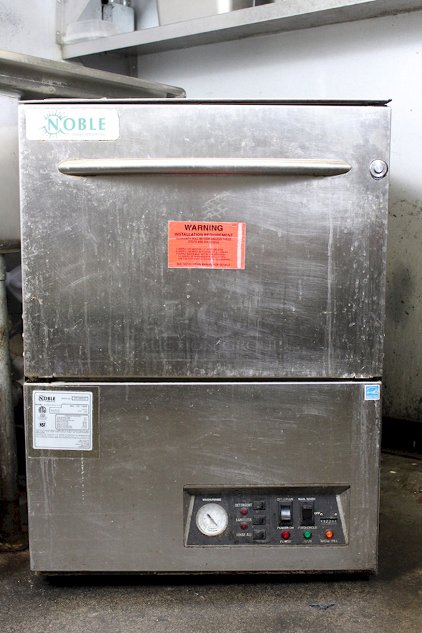 Noble Warewashing UL30 Low Temperature Undercounter Dishwasher - 115V. 24-3/16 x 25 x 33-5/16  - Image 10 of 12