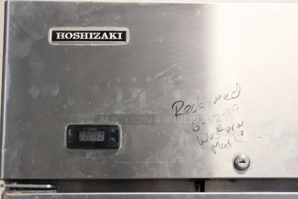 AWESOME! Hoshizaki CR1B-FS Refrigerator, Single Section Upright, Full Stainless Door. 
Per Casino Regulation, Freon Was Removed 
27-1/2x34x80 - Image 7 of 7