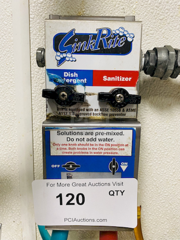 NICE! Sink Rite Detergent and Sanitizer Controller.  - Image 1 of 2