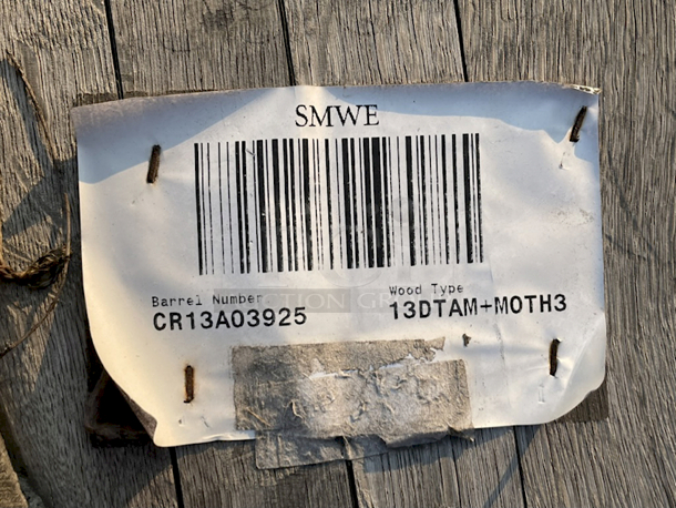 VERY NICE!! Ste Michelle Wine Estates Oak Wine Barrel. - Image 2 of 2