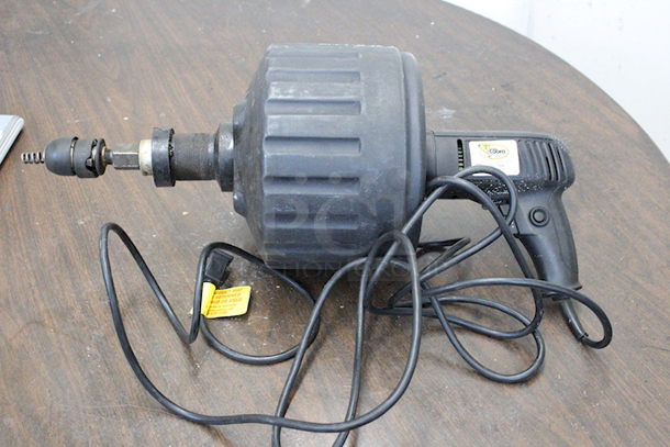 NICE! Cobra LX250 1/4-in x 25-ft Cable Drum Machine Auger, 120volt - Image 1 of 4