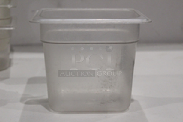 Cambro EN 63-1 Camware 1/6 Pans, 4” Deep
63⁄8" x 615⁄16"x4”
11x Your Bid
 - Image 6 of 7
