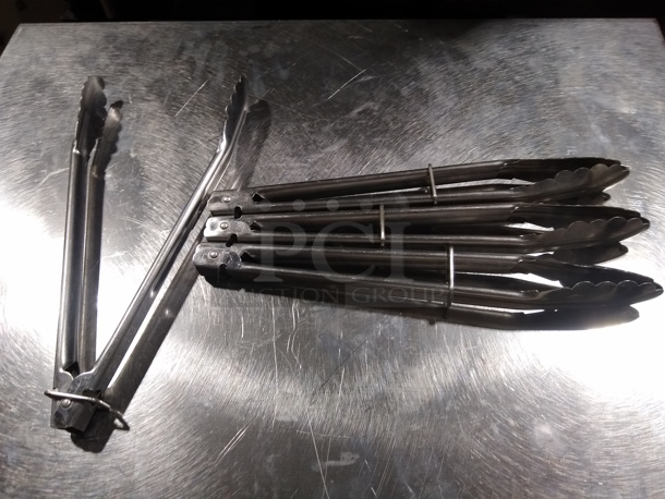 10 in. Tongs x4 - Image 1 of 3