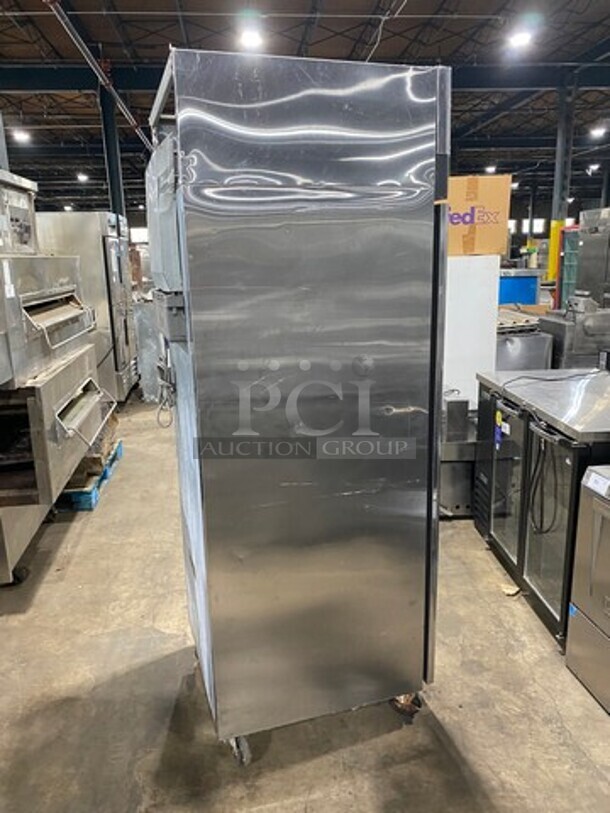 Turbo Air Commercial Single Door Reach In Freezer! All Stainless Steel! On Casters! Model: M3F241 115V 60HZ 1 Phase - Image 3 of 10