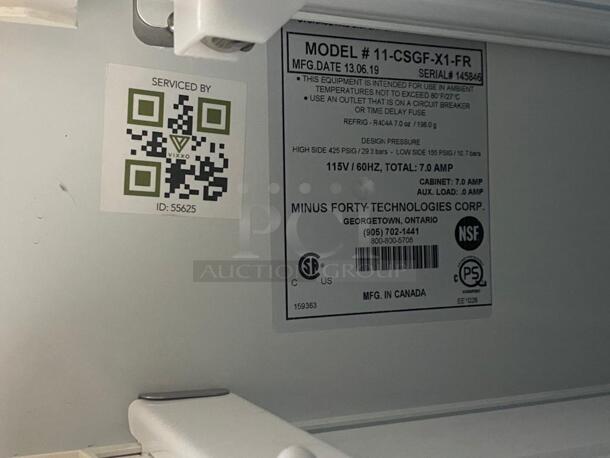 F'real Minus Forty 11-CSGF Freezer ..... Tested and Working - Image 6 of 8