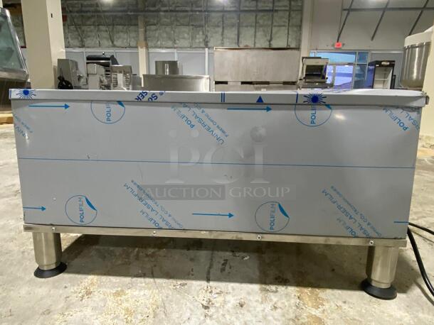 Prepline DW1N Single Narrow Freestanding Stainless Steel Drawer Warmer- 450W, 120V

MAKE: PREPLINEMODEL: DW1NWIDTH: 12DEPTH: 20HEIGHT: 6 ORIGINAL PRICE: $1103.33 - Image 4 of 5
