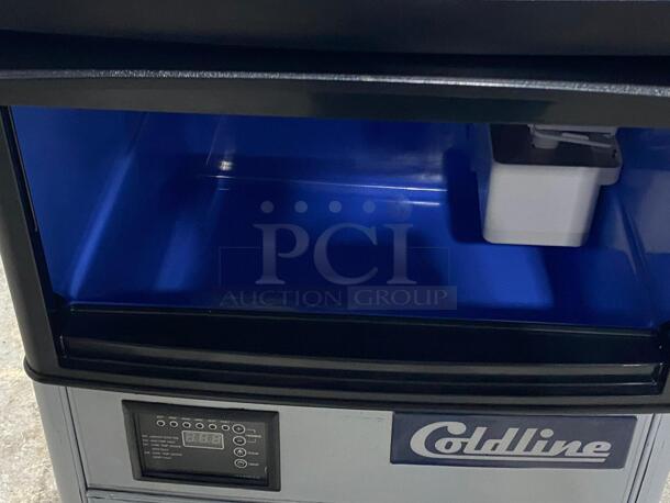 Brand New Scratch & Dent Coldline ICE120 20″ Air Cooled 120 lb. Capacity Cube Shape Ice Machine
 - Image 6 of 7
