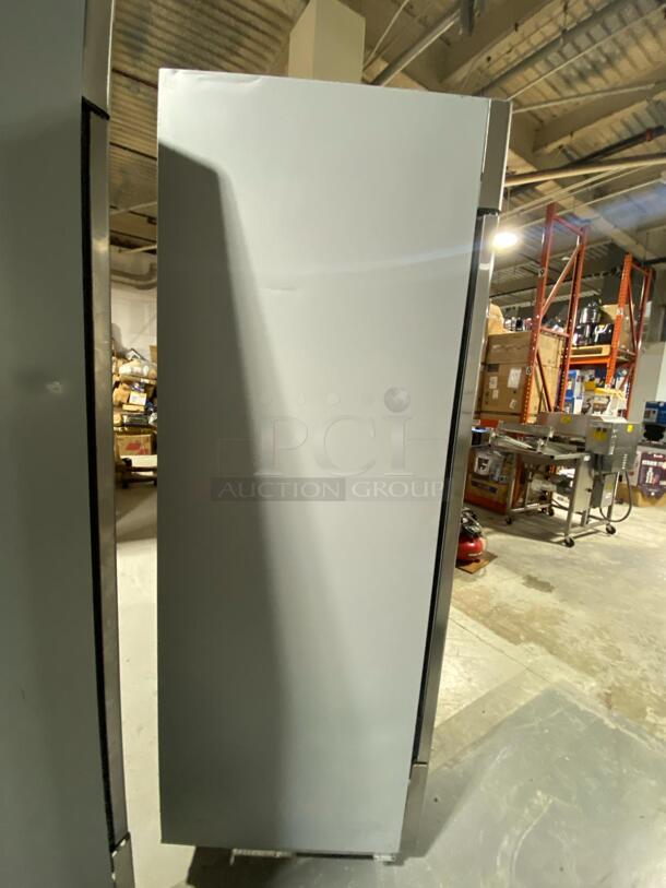 EF2A-FS, Freezer, Two Section Upright, Full Stainless Doors with Lock

 - Image 2 of 5