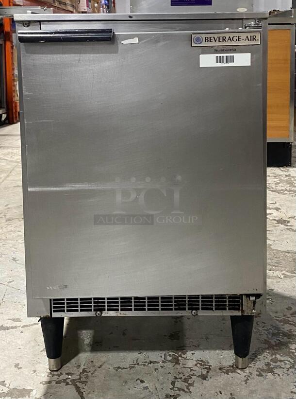 Beverage Air - UCR20 - Stainless Steel Interior Undercounter Refrigerator 20"
 - Image 1 of 5