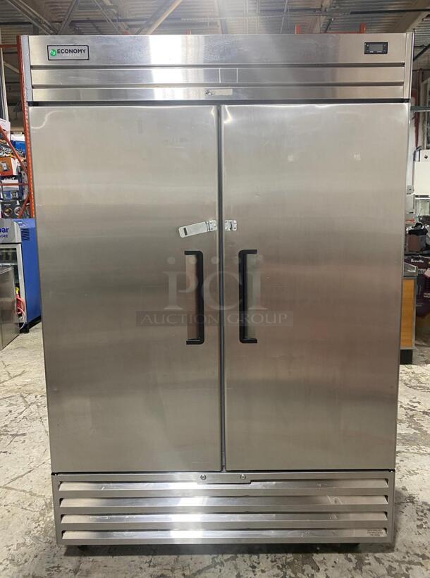 EF2A-FS, Freezer, Two Section Upright, Full Stainless Doors with Lock
 - Image 3 of 6
