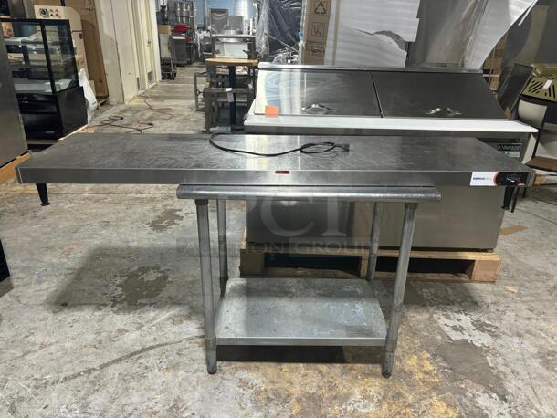 Nemco 6301-72-SS 72" Heated Shelf Warmer with Stainless Steel Sides - 120V - Image 5 of 6