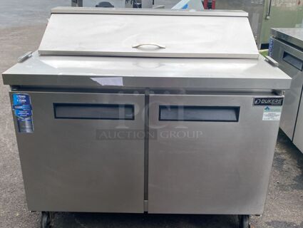 Stainless Steel Dukers Commercial Food Prep Table - Great Condition