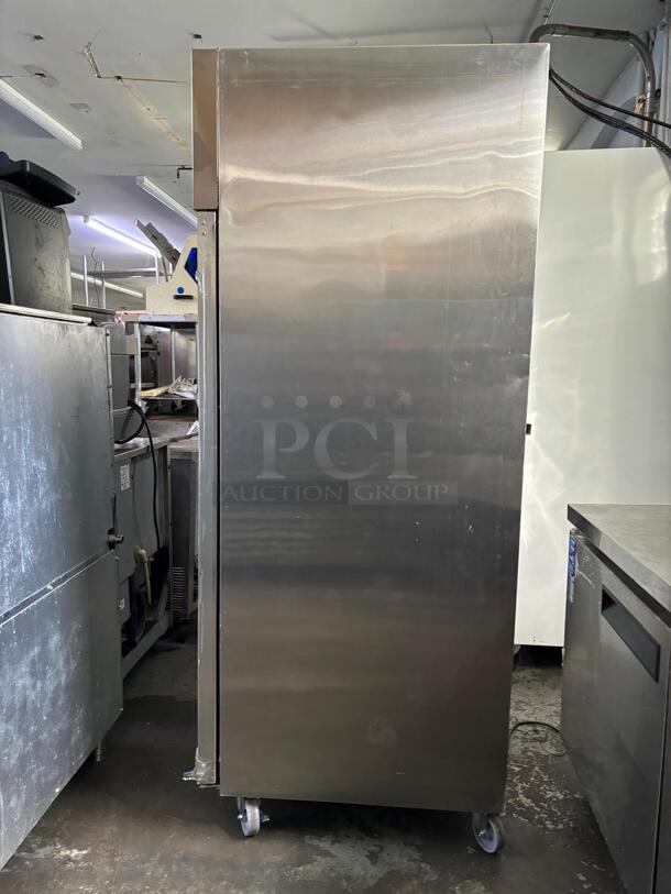 WOW!!! Dukers Commercial Reach In Refrigerator GLASS DOOR
 - Image 3 of 5