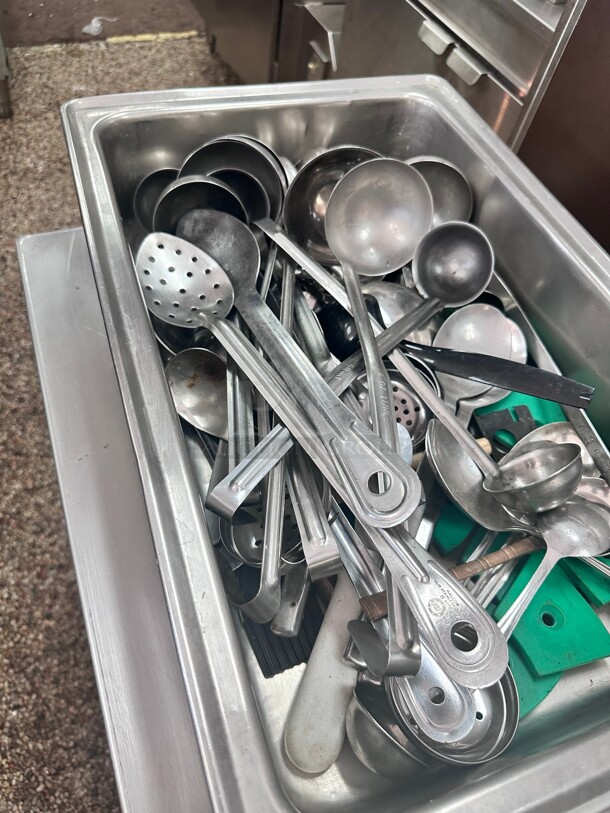 One Lot! Misc Stainless Steel kitchen Ware NSF  - Image 3 of 3