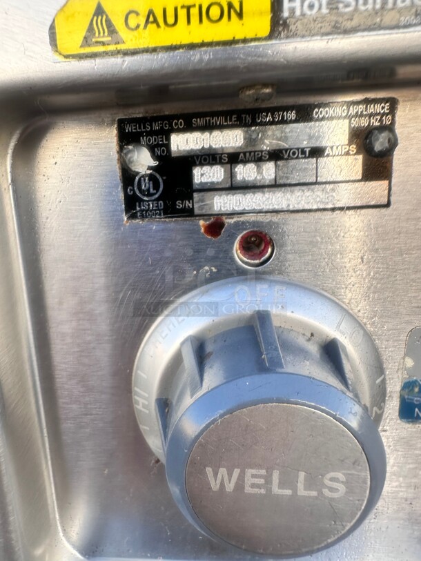 Wells MOD-100D Counter Top Hot Food Well w/ (1) Full Size Pan Capacity, 120 Volt Working - Image 9 of 10