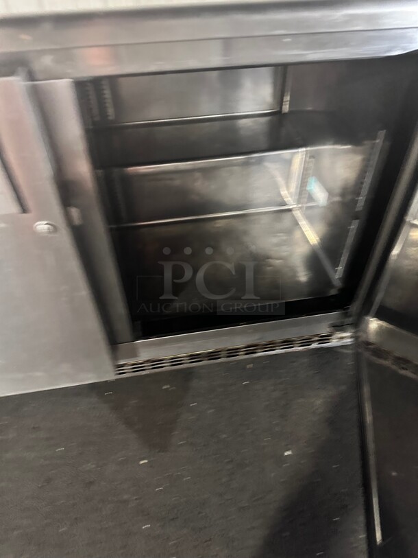 Certified Working Everest  72 inch Triple Door Undercounter Reach-in Refrigerator Stainless interior & exterior 115 Volt - Image 8 of 8