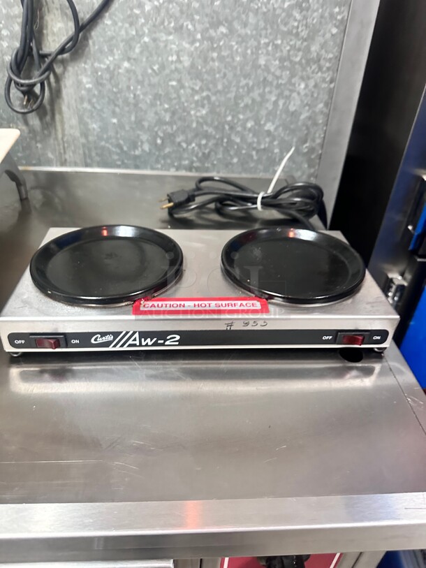Excellent Curtis AW-2-10 Two Burner Decanter Warmer 120 Volt Tested and Working - Image 6 of 6