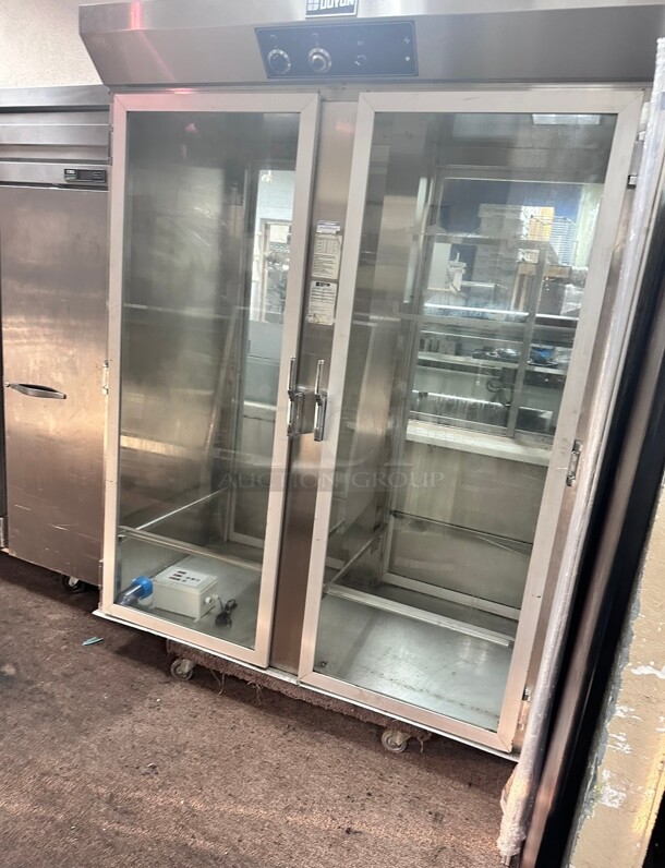Late Model Doyon E236R Roll-In Proofer For 2 Single Racks, 2 Glass Sections 220 Volt - Image 7 of 9