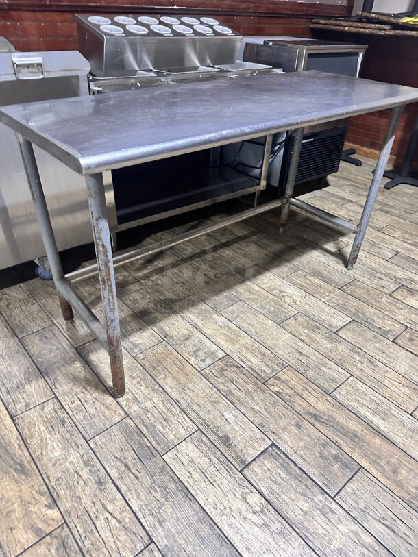 Commercial 48 inch Stainless Steel Table NSF - Image 4 of 5