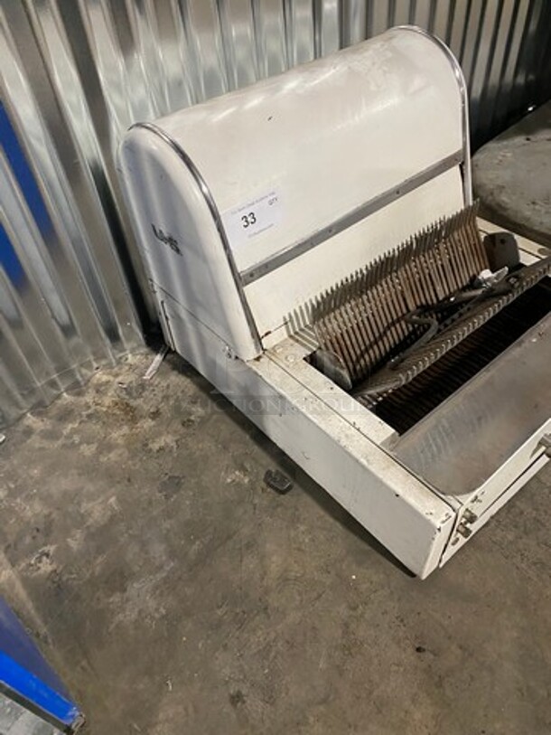 U.S Slicing Machine Commercial Countertop Bread Loaf Slicer! Model: MB SN: 508MB2917 115V 60HZ 1 Phase - Image 2 of 8