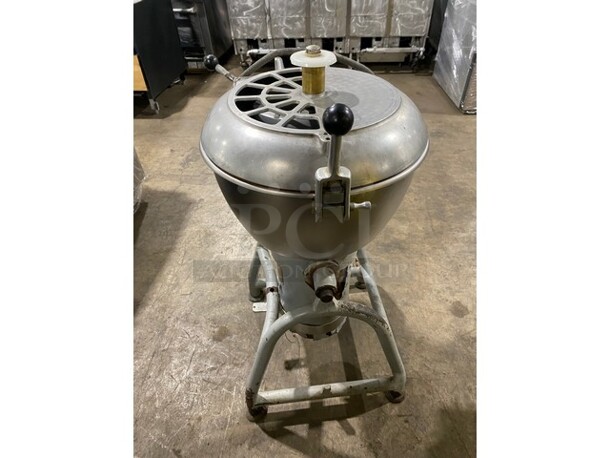  Hobart Heavy Duty Commercial VCM! Vertical Chopper/Cutter/Mincer! Model VCM40 Serial U7617850! 208V 3 Phase! Working When Removed! - Image 4 of 7