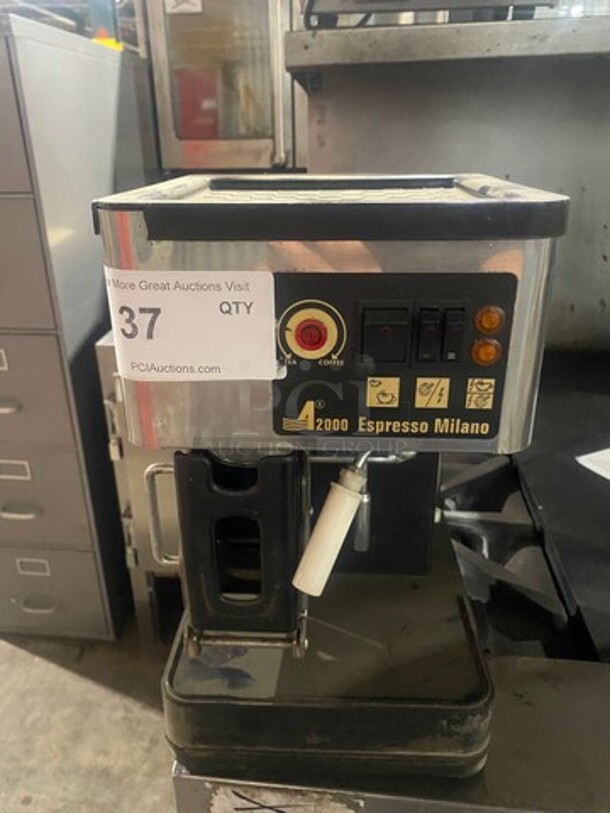 Commercial Countertop Espresso Machine! All Stainless Steel! - Image 1 of 7