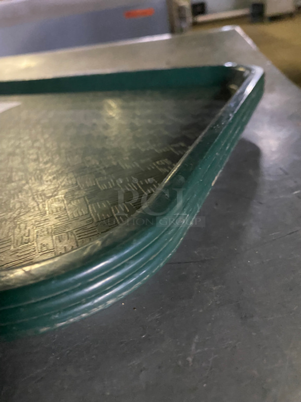 ALL ONE MONEY! Carlisle Green Poly Food Trays! - Image 2 of 4