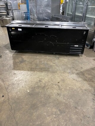 Migali 3 Top Sliding Door Refrigerated Bar Style Beer Cooler! Model: HBC95 SN: 2009020157 115V 1 Phase