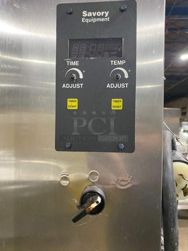 Savory Commercial Countertop Electric Powered Rotisserie Oven! All Stainless Steel Body! - Image 6 of 8