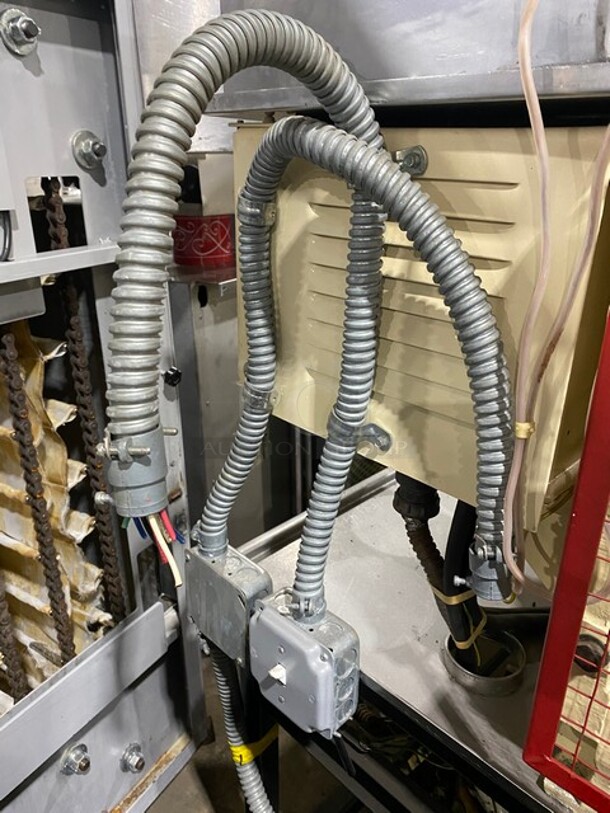 SWEET! Taylor Crown Commercial 3 Handle Ice Cream Machine! All Stainless Steel! On Casters! Model: C72333 SN: M2091746! 208/230V 60HZ 3 Phase! - Image 11 of 11