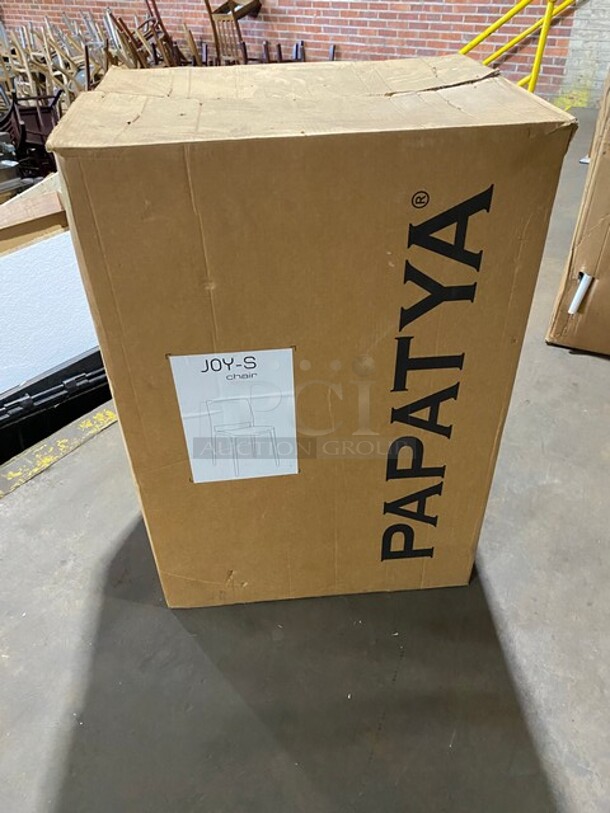 NEW Indoor/Outdoor Papatya Joy-s Grey Chair! 4x Your Bid! - Image 1 of 6