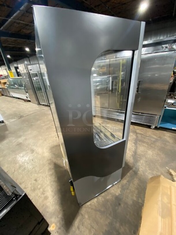 NICE! NEW! SCRATCH-N-DENT! Ojeda Commercial Refrigerated Open Grab-N-Go Case Merchandiser! With View Through Sides! Model: ALPA120H SN: 002261930621A 120V 60HZ 1 Phase - Image 4 of 12