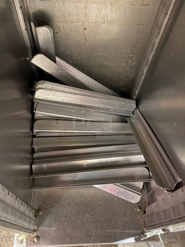 Lockwood Commercial Single Door Enclosed Pan Rack! Solid Stainless Steel! On Legs! Model: CA60RR25 - Image 6 of 7