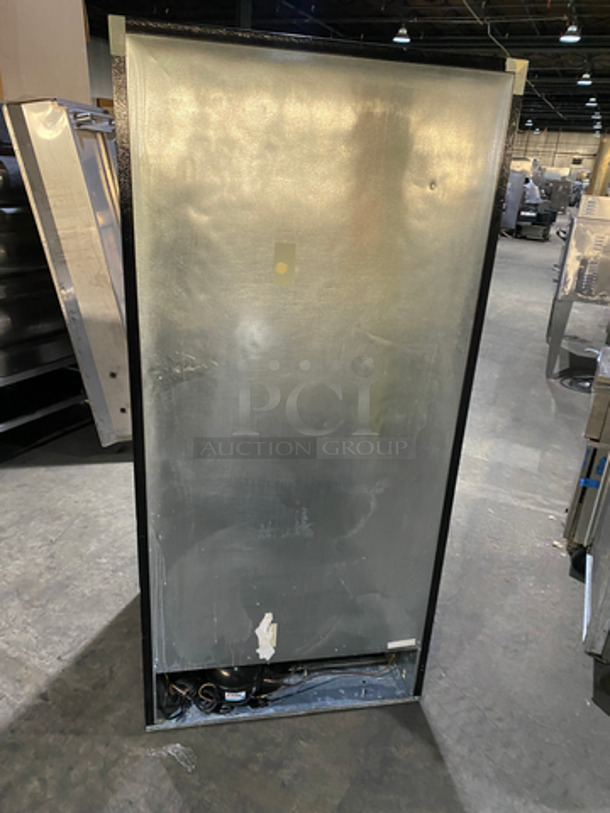Kenmore Single Door Reach In Cooler! With Poly Coated Racks And Shelves! All Stainless Steel! - Image 4 of 9